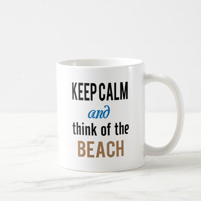 Calm Beach Mug (Right)