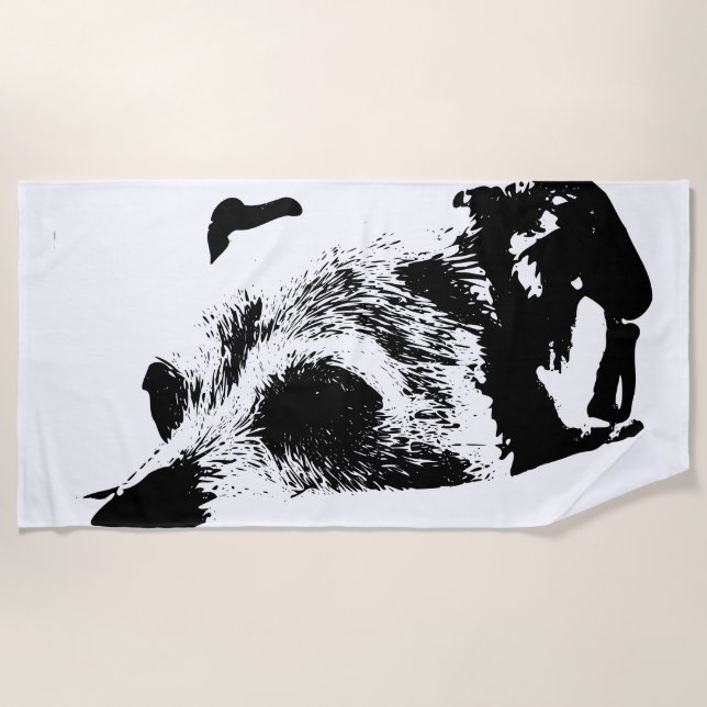 Calm Beside the Waves Beach Towel (Front)