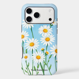 Calm Bloom: The Minimalist Watercolor Daisy Case