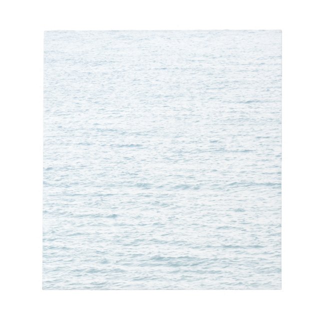 Calm Blue Sea Notepad (Front)