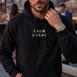 Calm Chaos - Paradox Hoodie Black