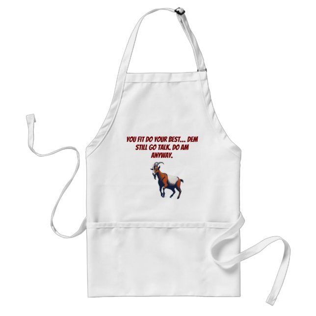 Calm Confidence  Apron (Front)