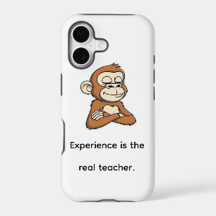 Calm Confidence Monkey – Quiet  iPhone / iPad case