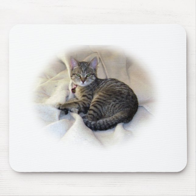 Calm & Content Mouse Pad (Front)