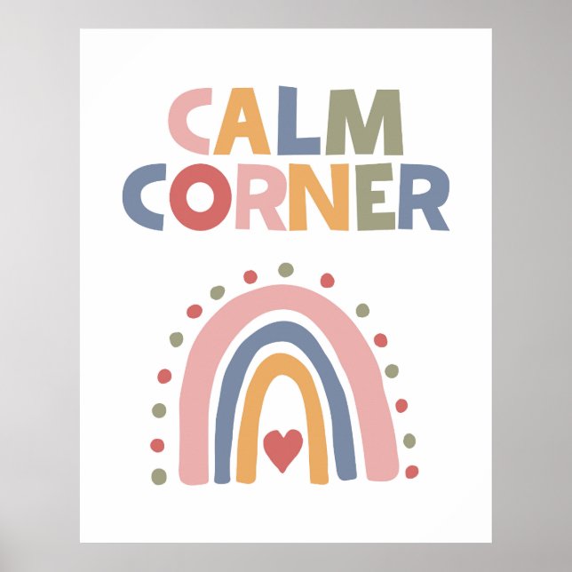 Calm Corner Poster (Front)