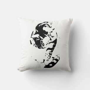 Calm Corners, Cat at Ease Throw Pillow