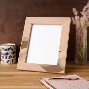 Calm Desert Waves with Fennec Essence Minimal Se Etched Frames