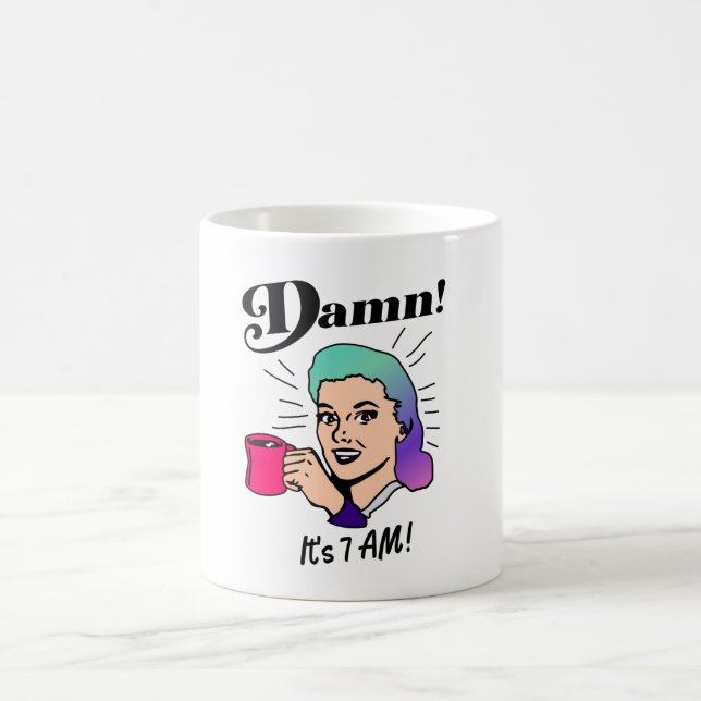 Calm Down Rainbow Coffee Mug (Center)