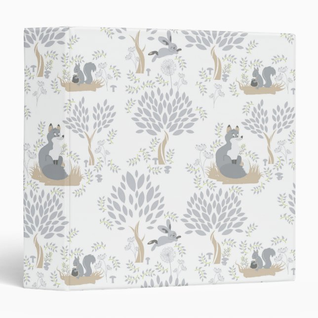 Calm Forest Wonderland Binder (Front/Spine)