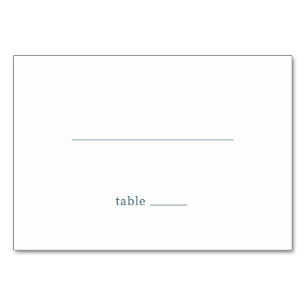 Calm Grey Minimalist Line Table Number