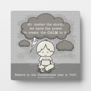 Calm in the Storm Plaque