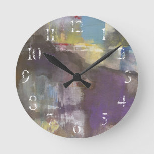 Calm Interlude Round Clock