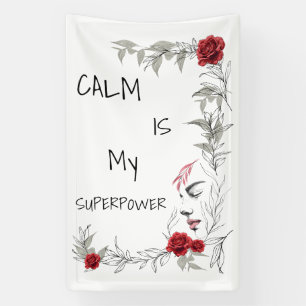 Calm Is My Superpower Self Trust & Confidence Banner