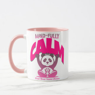 Calm mind, full heart—just like a peaceful panda mug