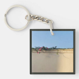 Calm Moment Photo Keychain
