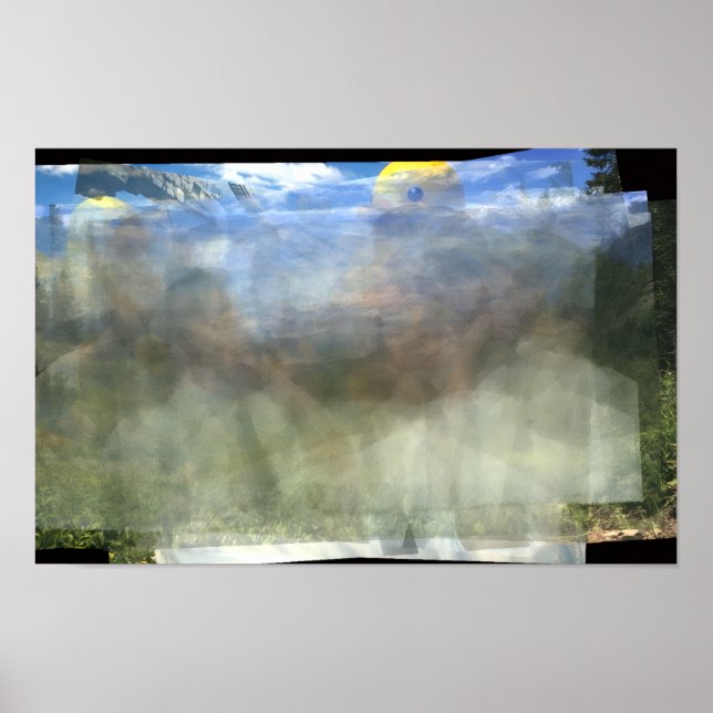 Calm Nature Print Poster (Front)