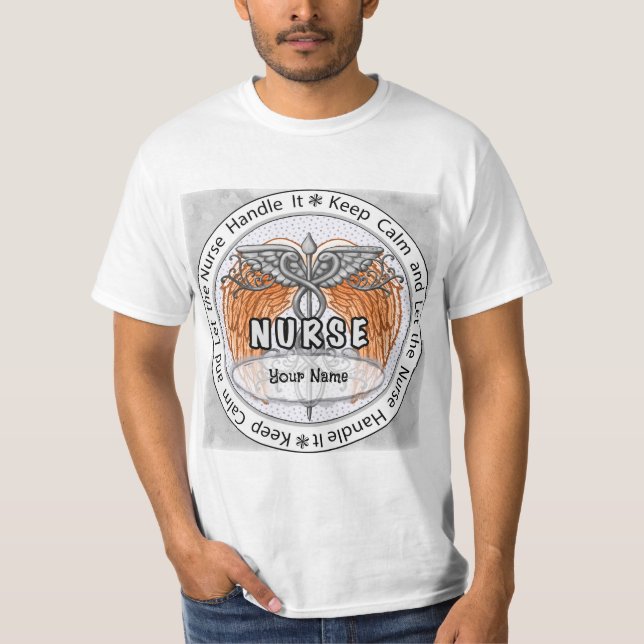Calm nurse  T-Shirt (Front)