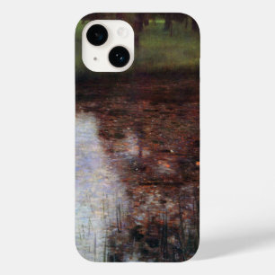 Calm Pond on Kammer Castle Grounds, Gustav Klimt Case-Mate iPhone 14 Case