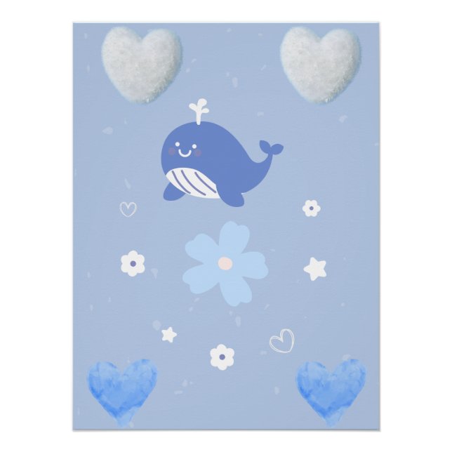 calm poster for nursery (Front)