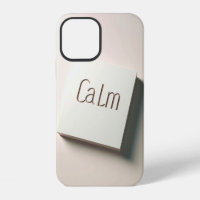 Calm Quote Minimalist Design - Soft Cream & Rose G