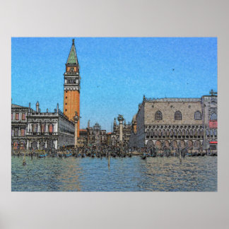 Calm Reflection Poster