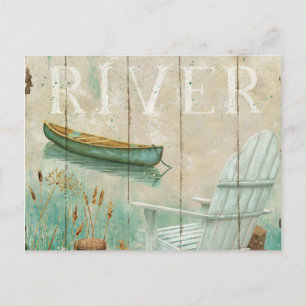 Calm River Postcard
