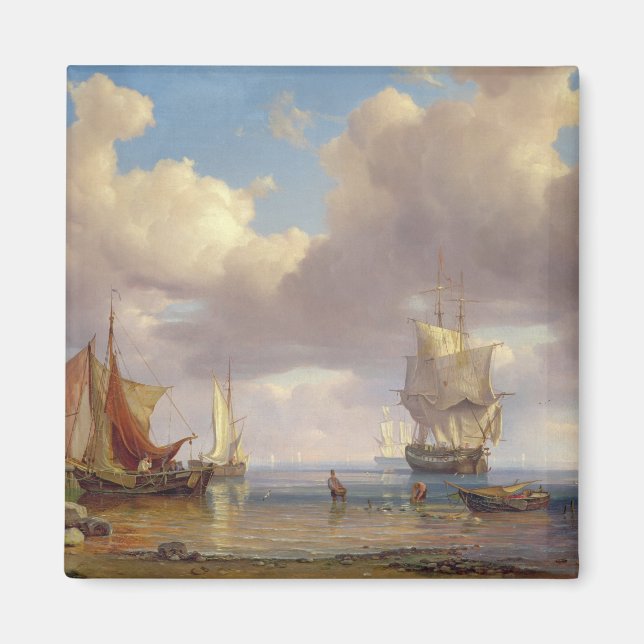 Calm Sea, 1836 Magnet (Front)