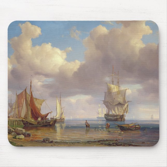 Calm Sea, 1836 Mouse Pad (Front)