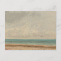 Calm Sea 1866 Gustave Courbet National Gallery