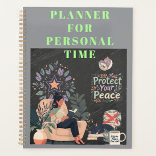 Calm Self Care Back to School Teacher Planner