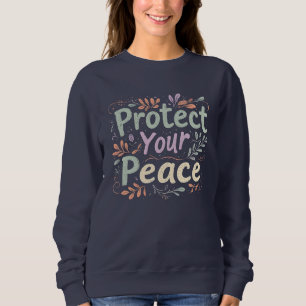 Calm Self Care Back to School Teacher Sweatshirt