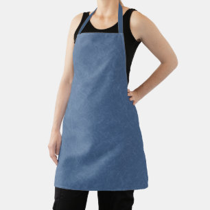 Calm & simple lime green textured background apron
