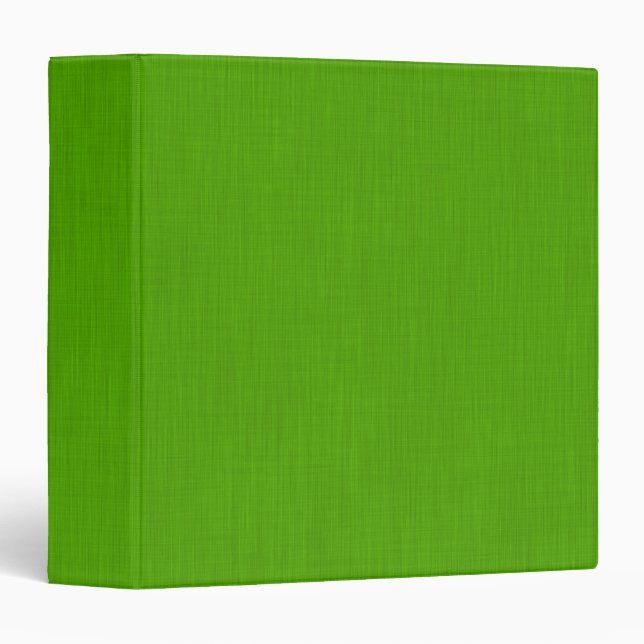 Calm & simple lime green textured background  binder (Front/Spine)
