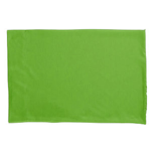 Calm & simple lime green textured background  pillowcase