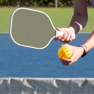 Calm & simple olive green textured background  pickleball paddle