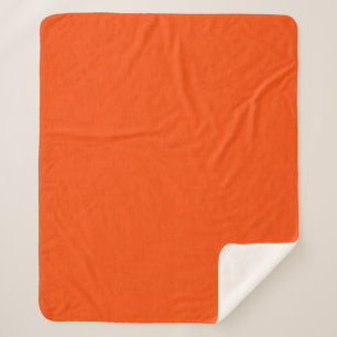 Calm & simple orange textured background  sherpa blanket