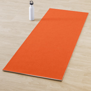 Calm & simple orange textured background  yoga mat