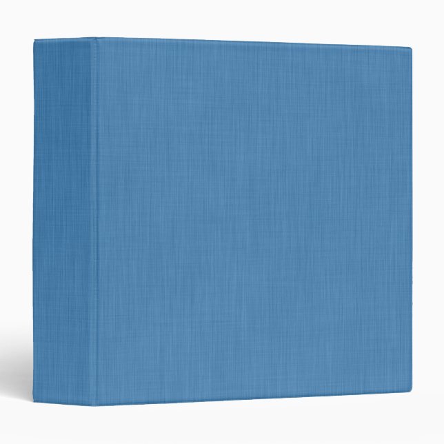Calm & simple plain blue textured background binder (Front/Spine)