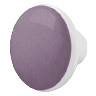 Calm & simple Purple textured background Ceramic Knob