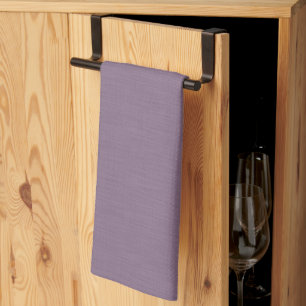 Calm & simple Purple textured background  Kitchen Towel