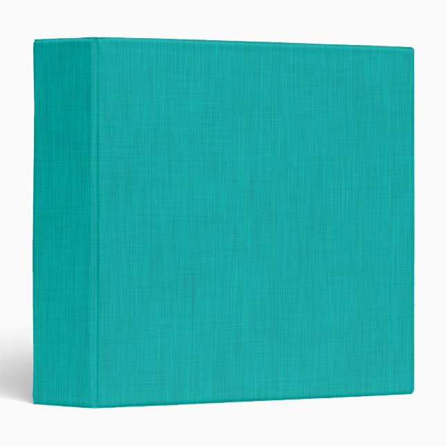 Calm & simple  Turquoise textured background  Binder (Front/Spine)