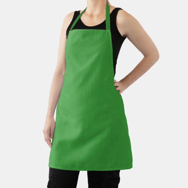 Calm & simple visual green textured background  apron (Insitu)