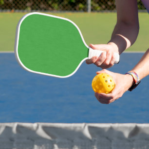 Calm & simple visual green textured background pickleball paddle