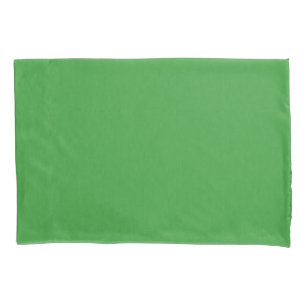 Calm & simple visual green textured background pillowcase