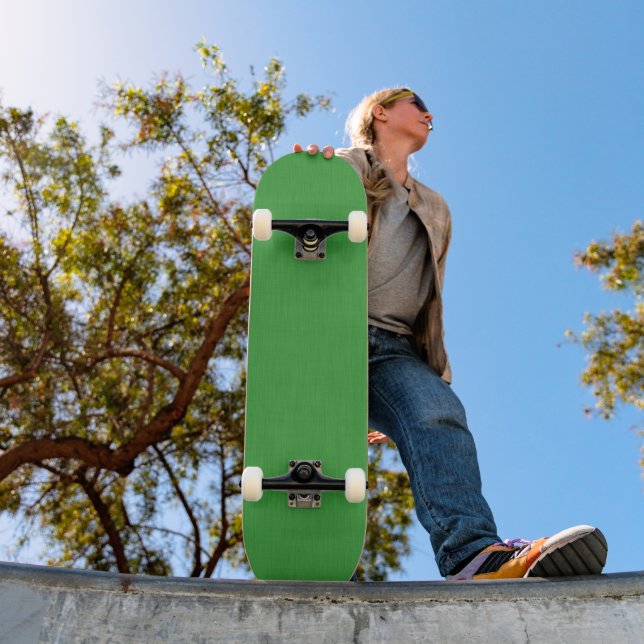 Calm & simple visual green textured background  skateboard (Outdoor 1)