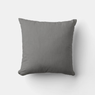 Calm & simple visual grey textured background throw pillow
