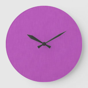 Calm & simple visual lavender textured background  large clock