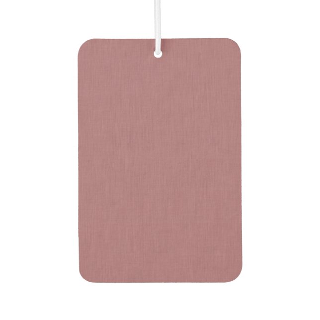 Calm & simple visual mauve textured background  air freshener (Front)