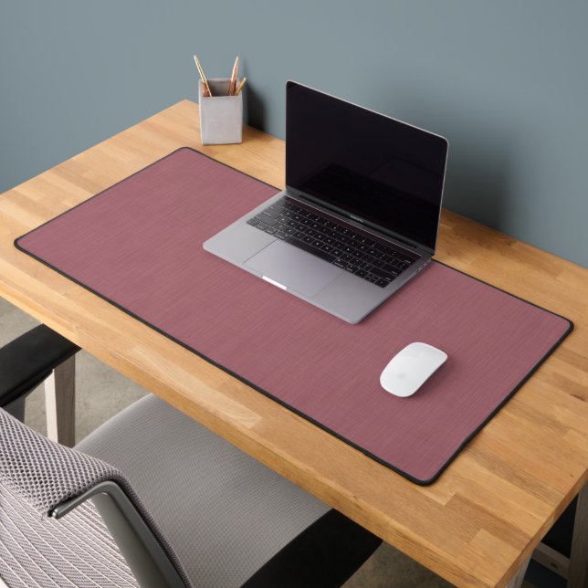 Calm & simple visual mauve textured background  desk mat (Office 2)
