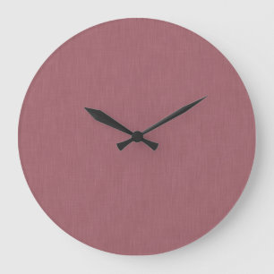 Calm & simple visual mauve textured background  large clock
